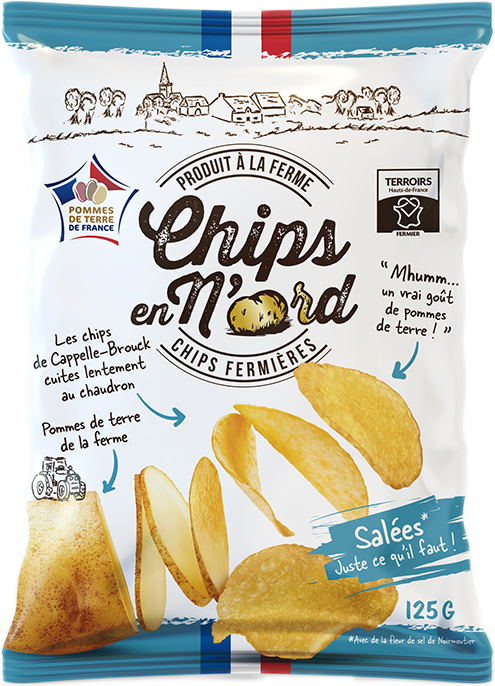 Paquet Chips en N'ord